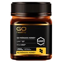 GO Healthy Manuka Honey UMF 12+ (MGO 350+) 250gm (Not For Sale In WA)