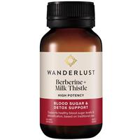 Wanderlust Berberine + Milk Thistle 120 Capsules